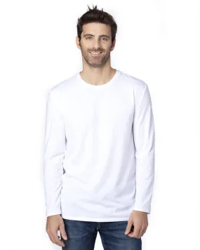 100LS-Threadfast Apparel-WHITE