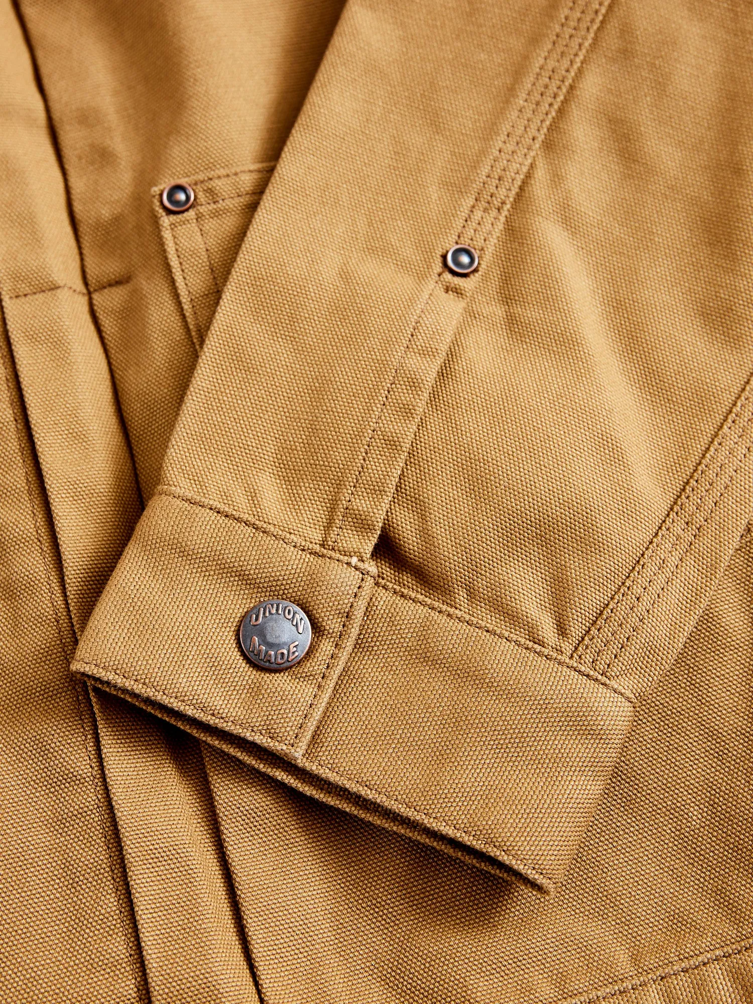 222WJ Duck Canvas Jacket in Brown