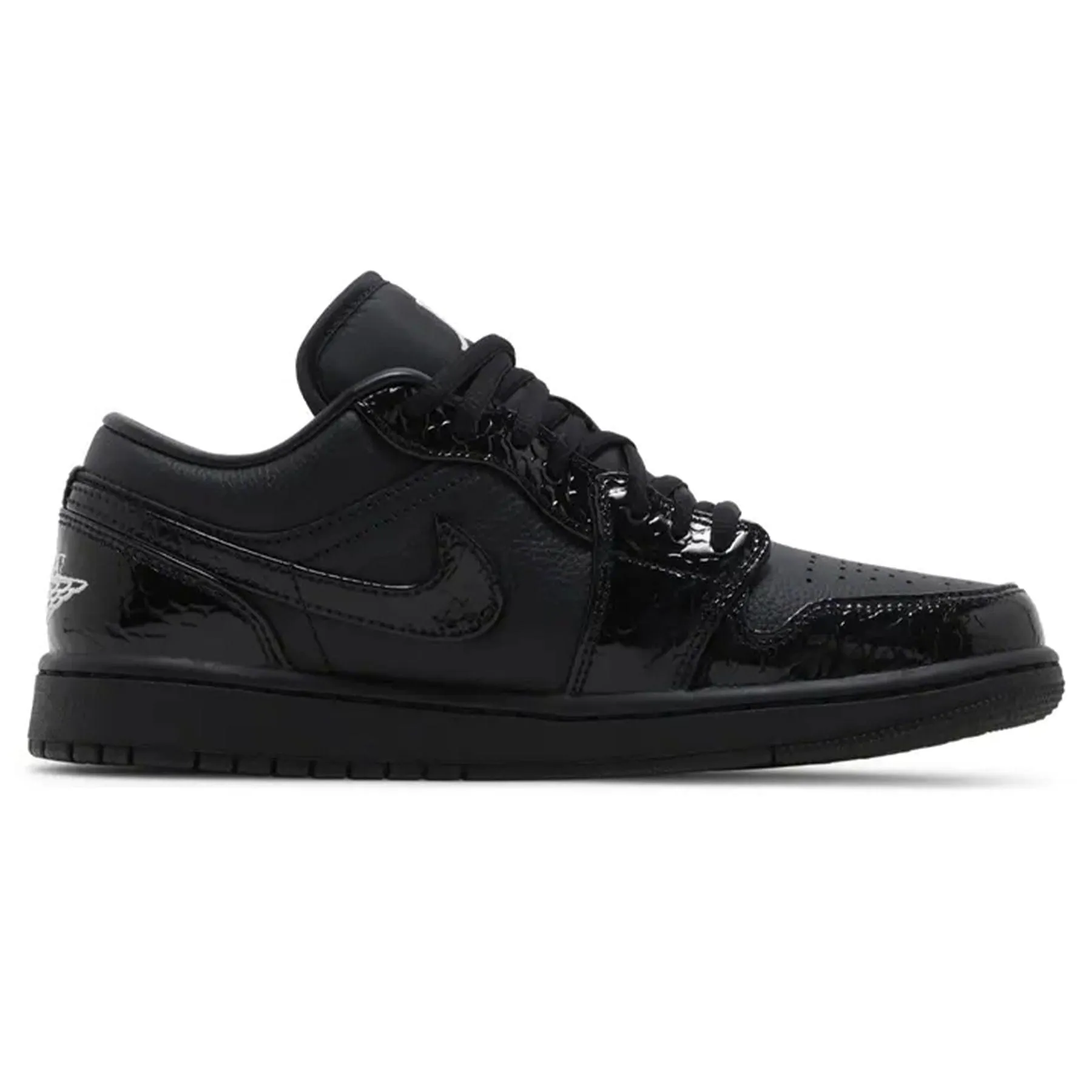 Air Jordan 1 Low SE Wmns 'Black Croc'