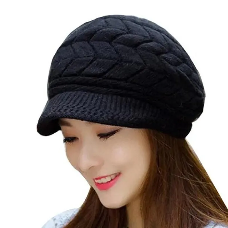 Bonnet Beanie With Brim