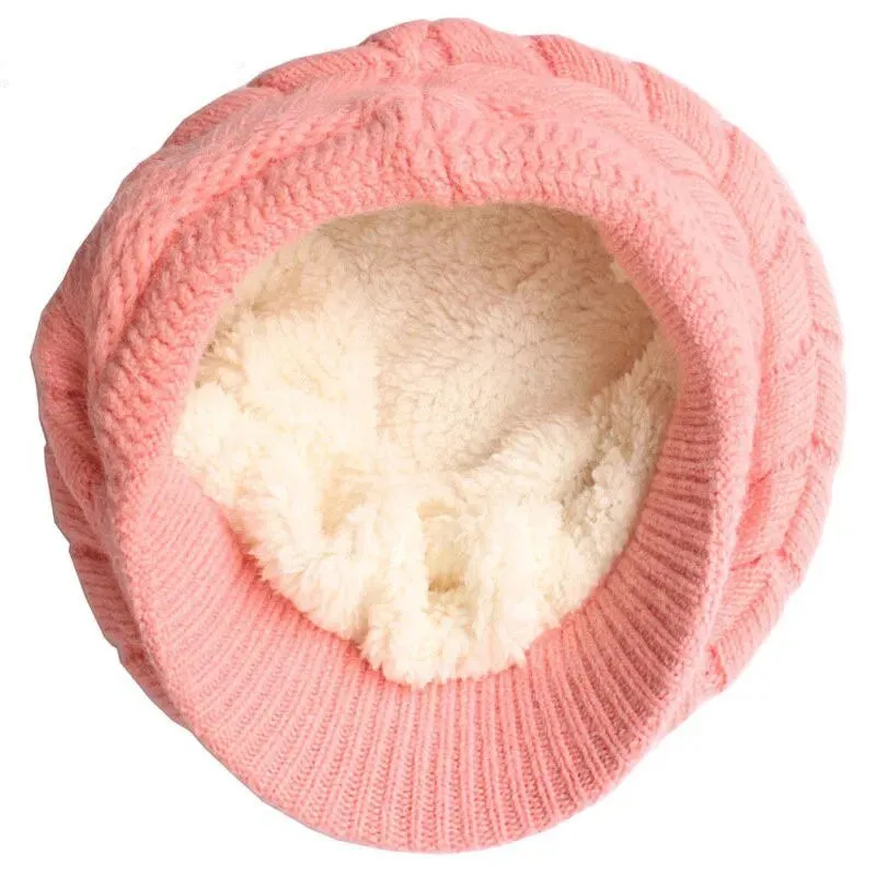 Bonnet Beanie With Brim