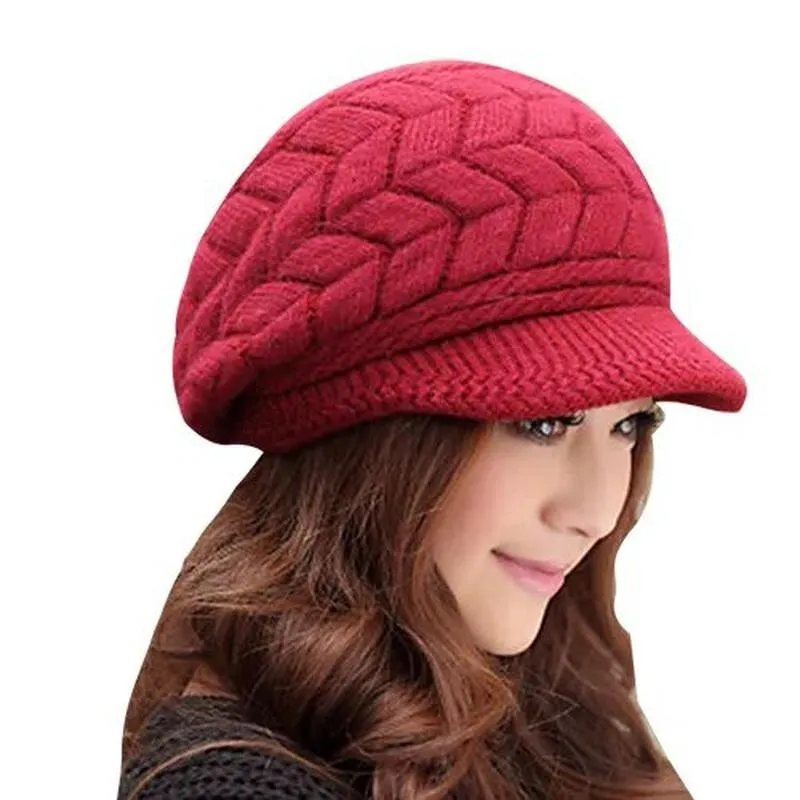 Bonnet Beanie With Brim