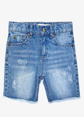 Boys Bottoms | Light Wash Denim Shorts | Appaman