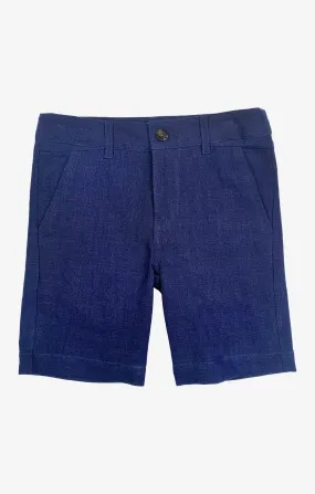 Boys Bottoms | Trouser Short in Dark Navy | Appaman