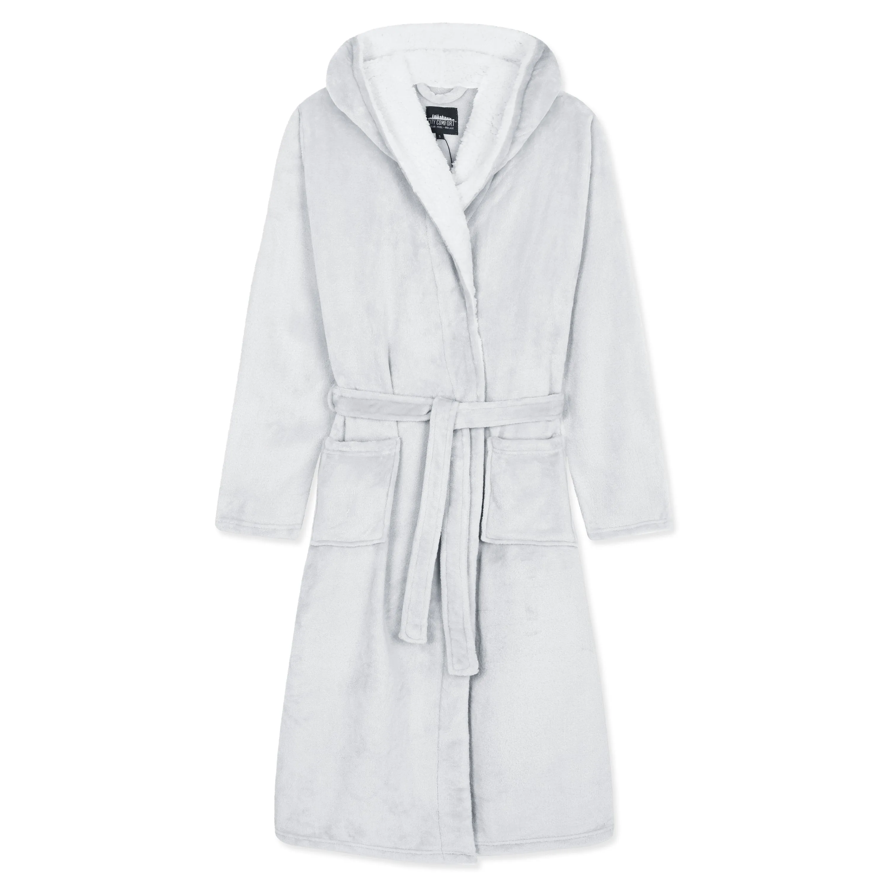 CityComfort Ladies Dressing Gown Soft Plush Bath Robe for Women