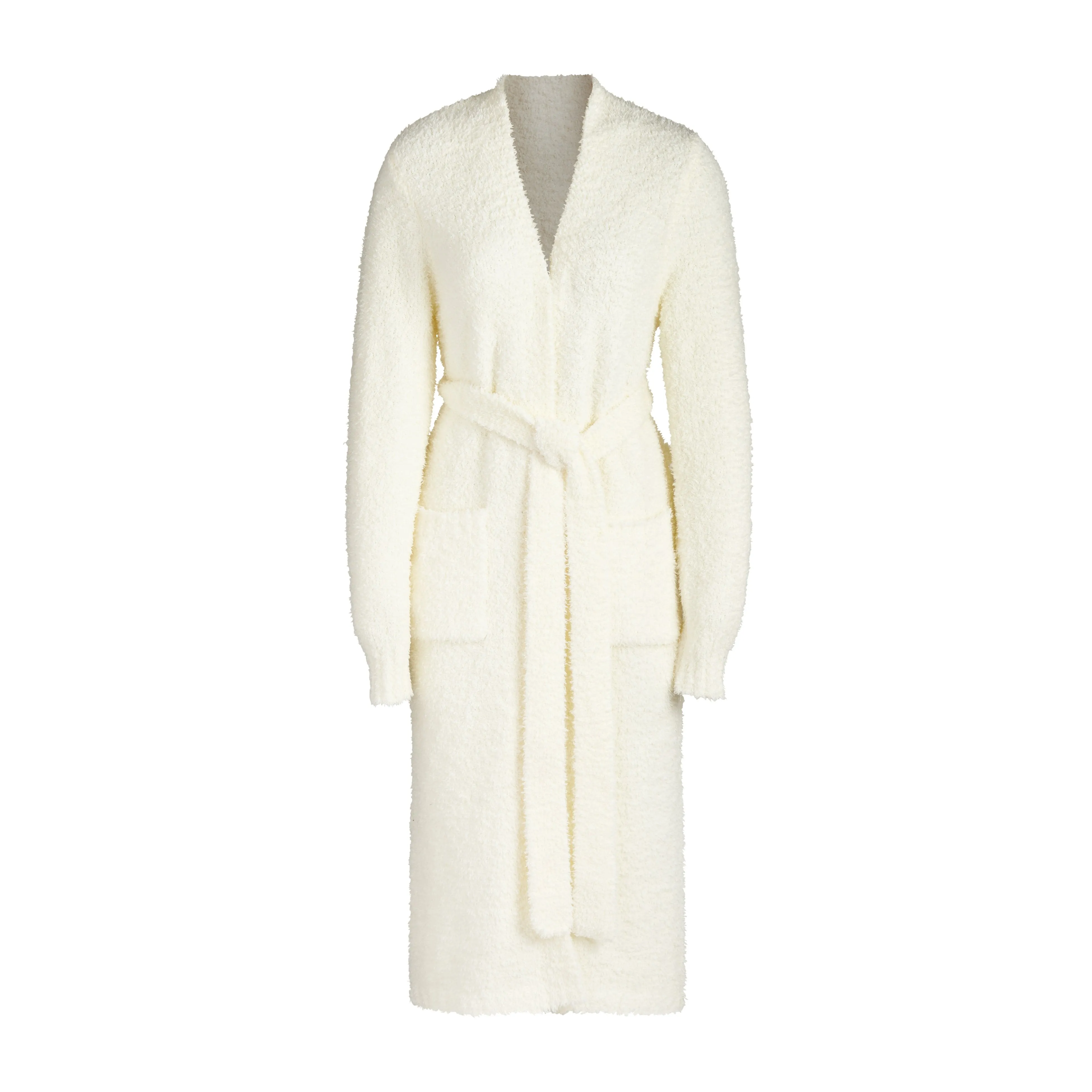 COZY KNIT ROBE  | BONE