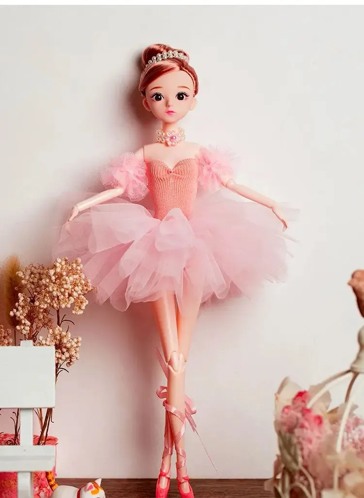 Elegant 32cm Ballet Doll with 11 Joints - Perfect for Dance Lovers