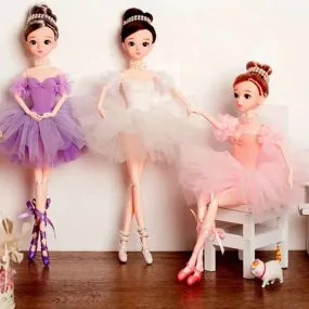 Elegant 32cm Ballet Doll with 11 Joints - Perfect for Dance Lovers