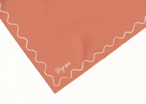 Emilia Desert Glow Silk Cotton Scarf - 54x54cm