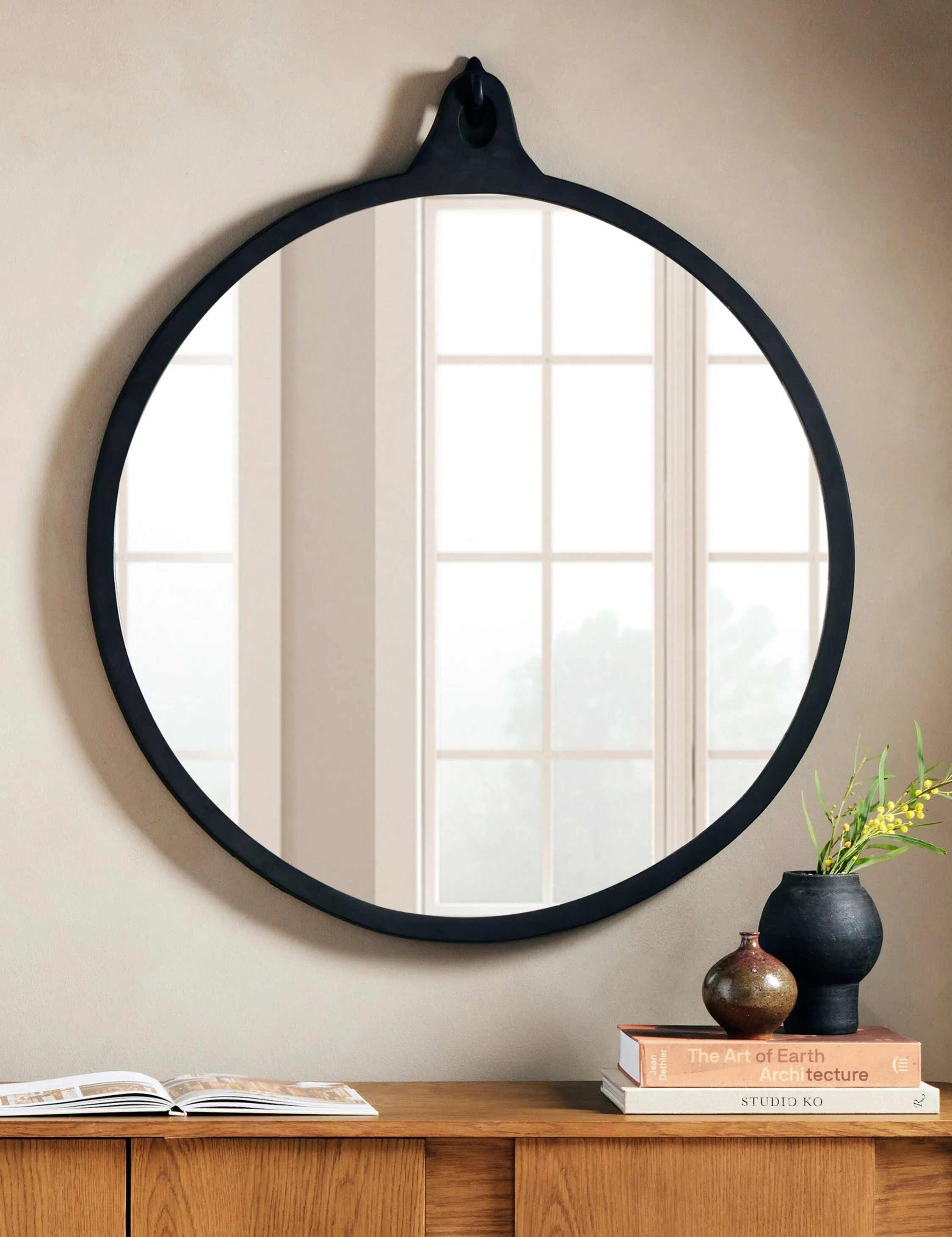 Fiore Round Mirror