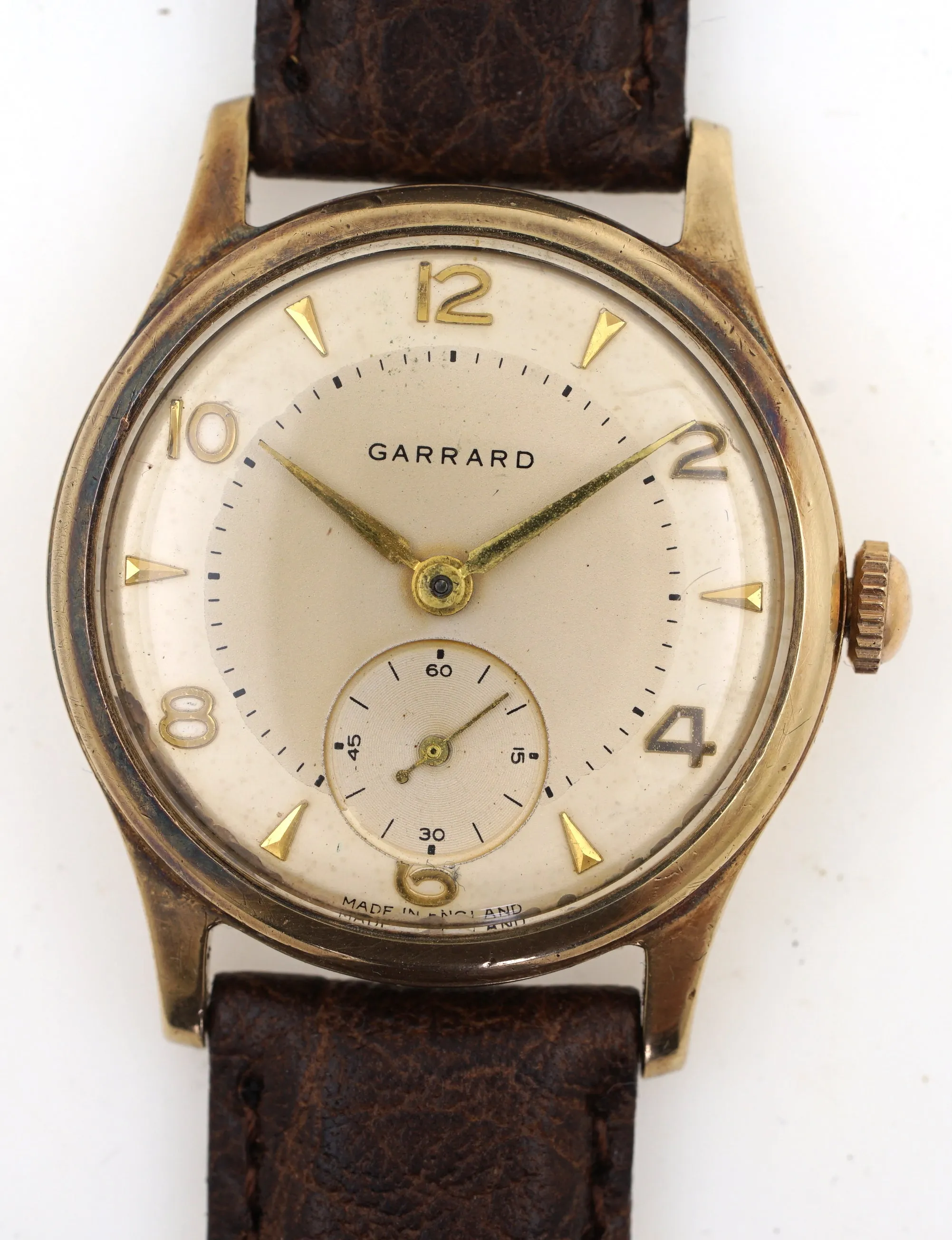 GARRARD SMITHS PRESENTATION WATCH WITH  18 JEWEL HIGHEST GRADE MANUAL MOVEMENT