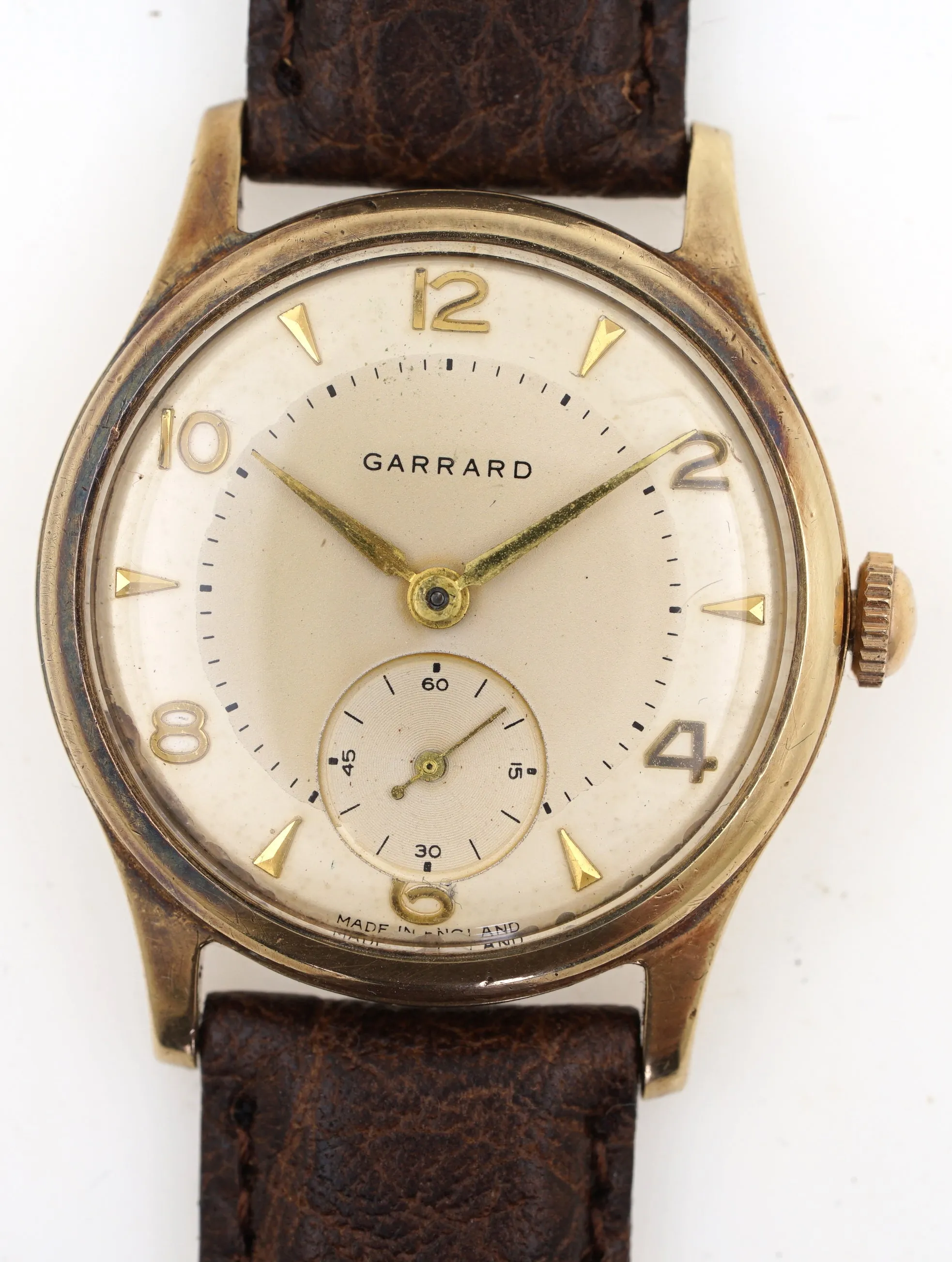 GARRARD SMITHS PRESENTATION WATCH WITH  18 JEWEL HIGHEST GRADE MANUAL MOVEMENT