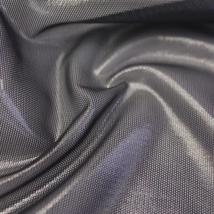 Glaze Foiled Stretch Mesh | Blue Moon Fabrics