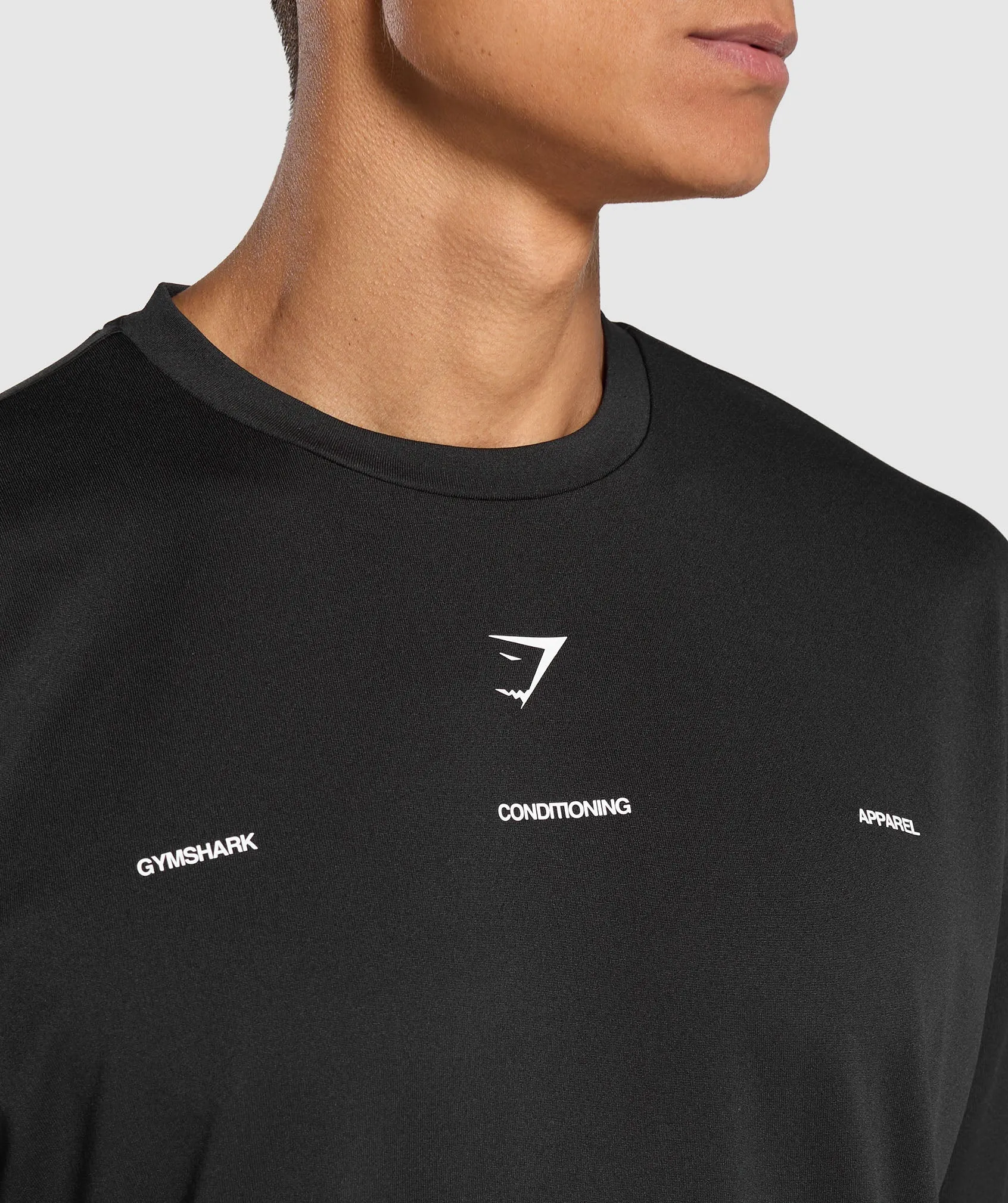 Gymshark Conditioning Apparel T-Shirt - Black