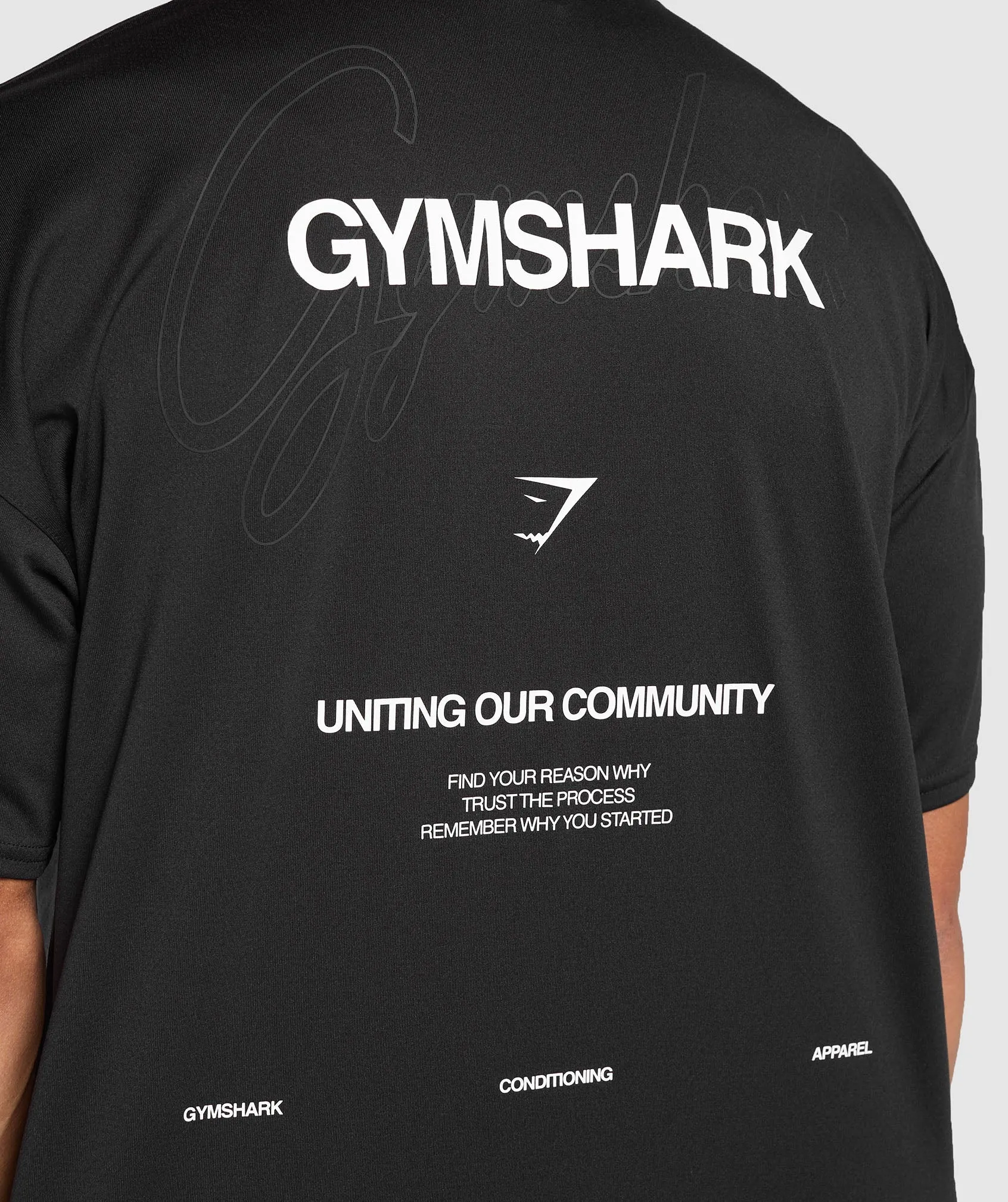 Gymshark Conditioning Apparel T-Shirt - Black