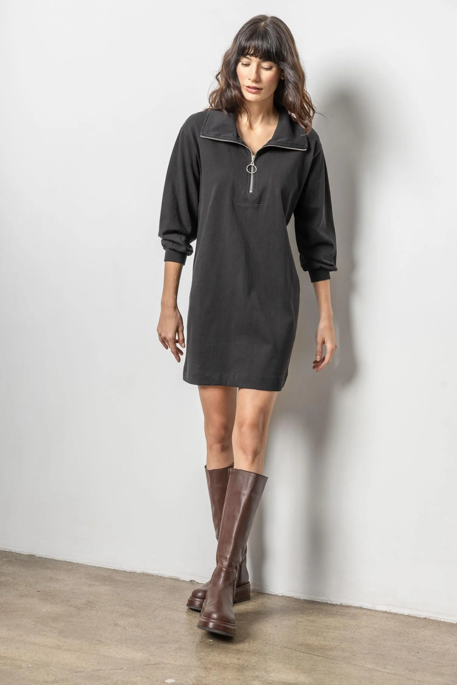 Half Zip Dress