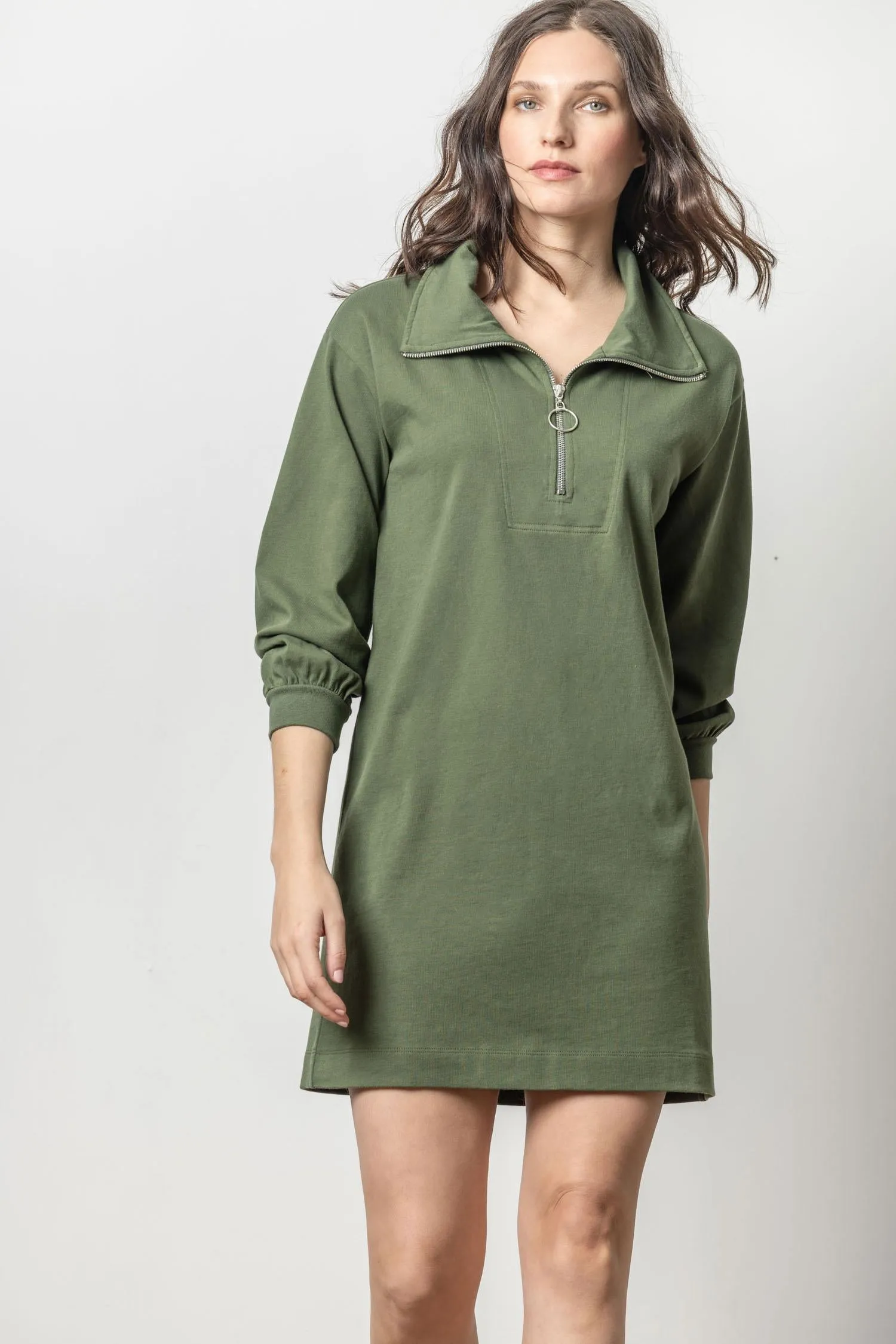 Half Zip Dress