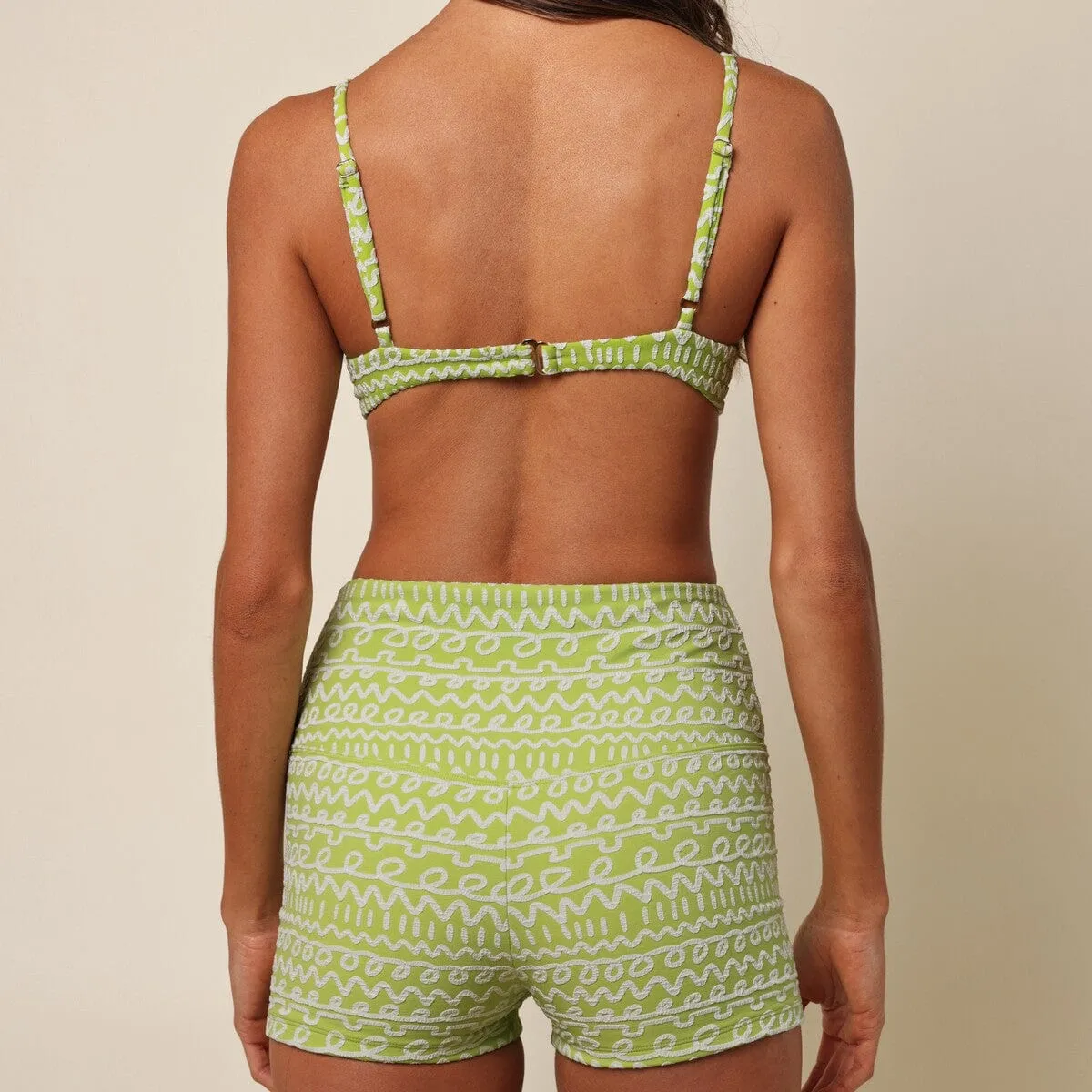 Lime Icing Dainty Bikini Top