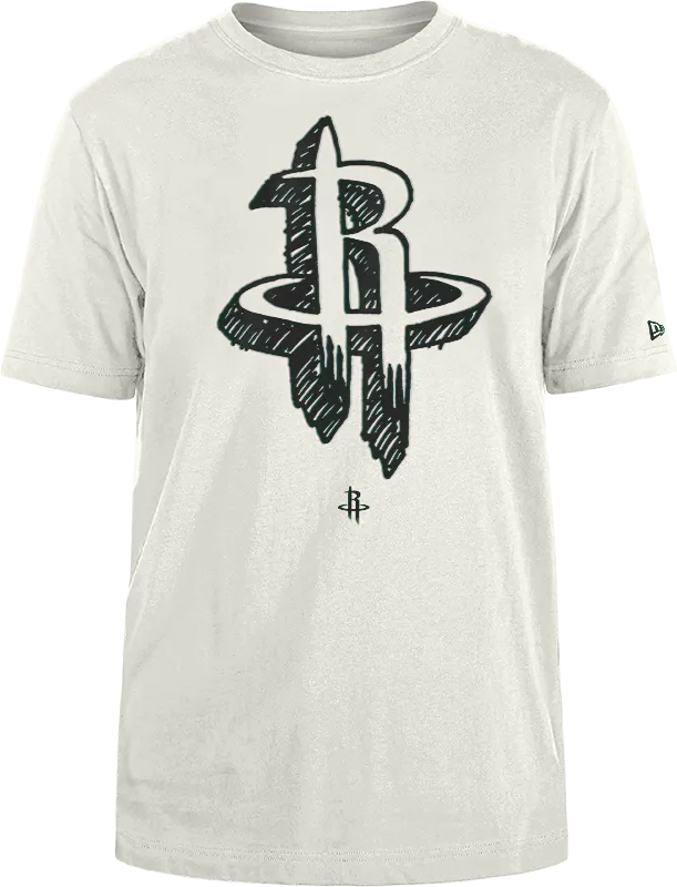 Men's Houston Rockets New Era Apparel Doodles T-Shirt