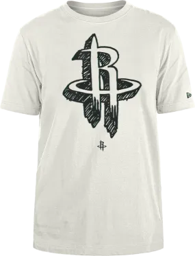 Men's Houston Rockets New Era Apparel Doodles T-Shirt