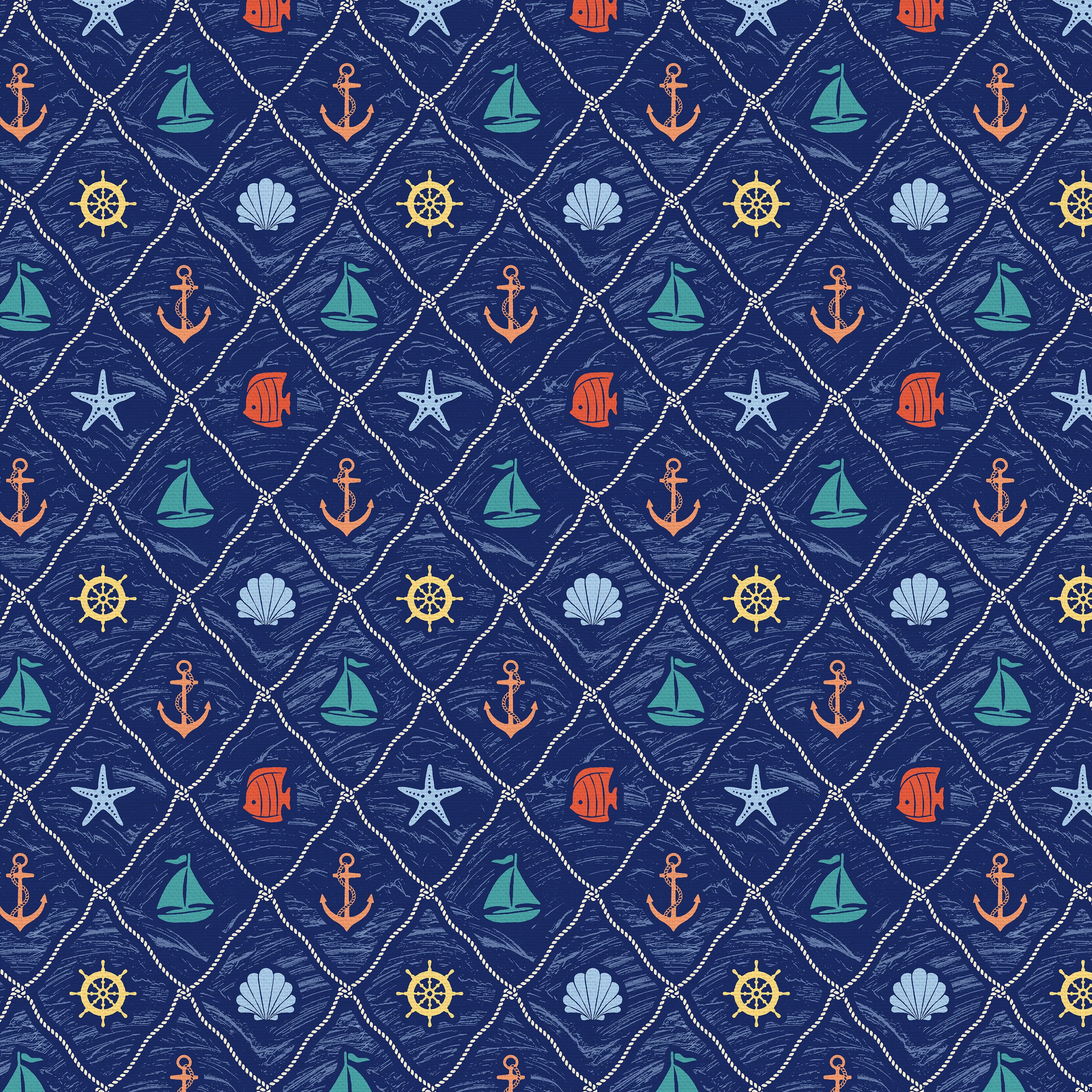 Nautical Icons - Blue