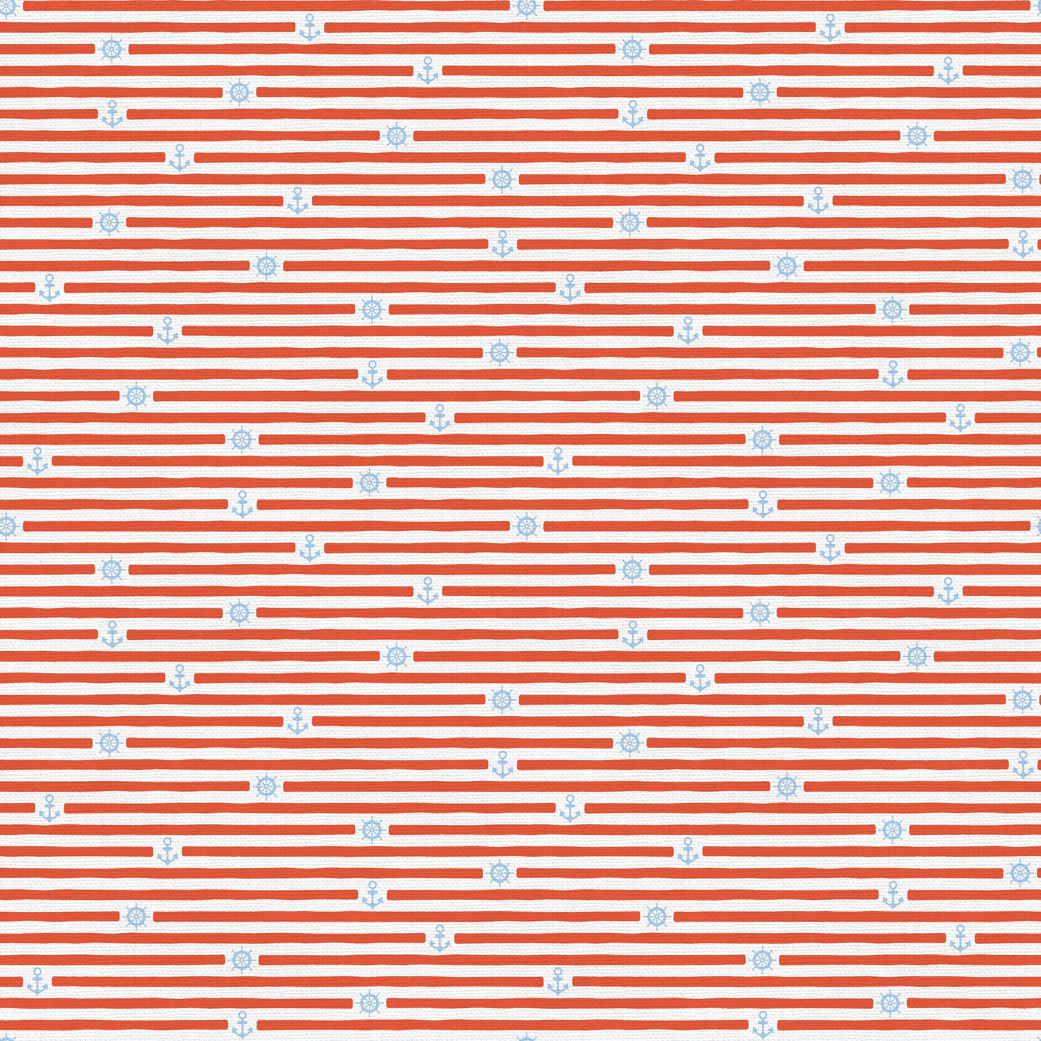 Nautical Stripes - Red