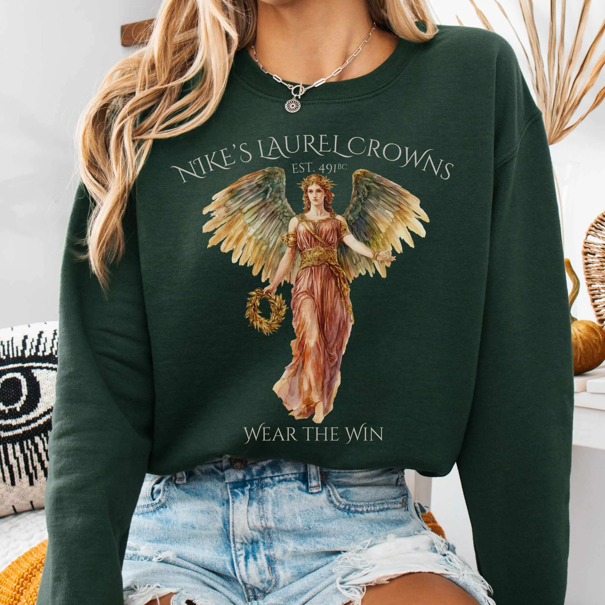 Nike's Laurel Crowns Sweatshirt