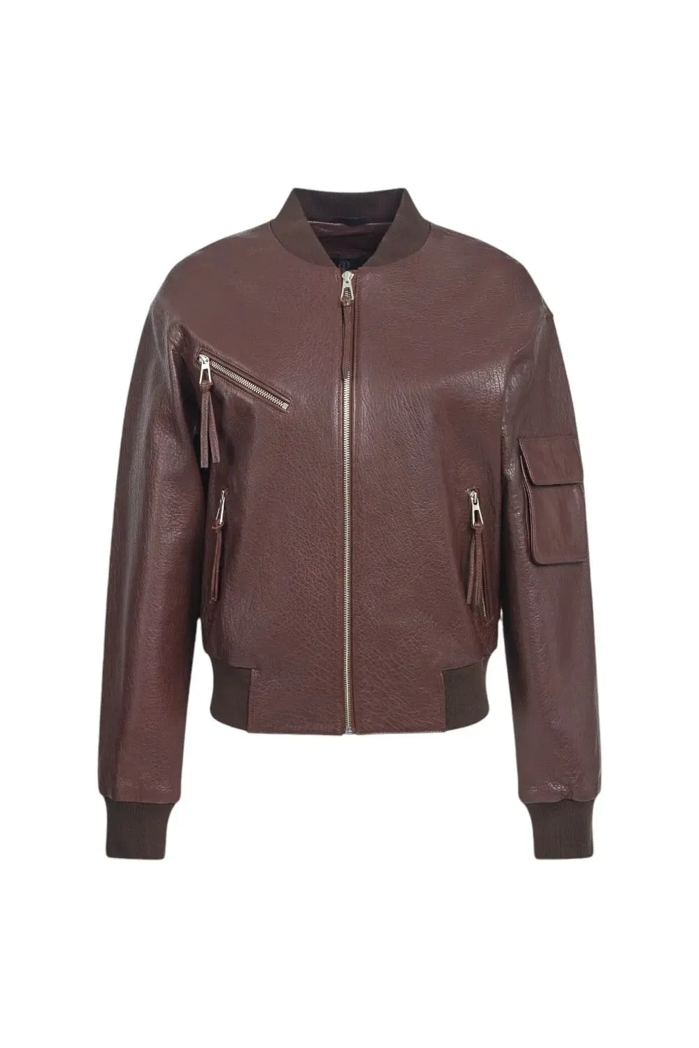 Noemi Leather B-3 Bomber