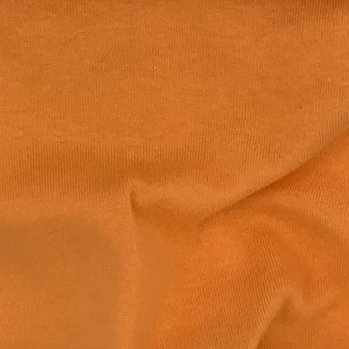 Orange | 100% Cotton Rib Open Width - SKU 4240 #S128