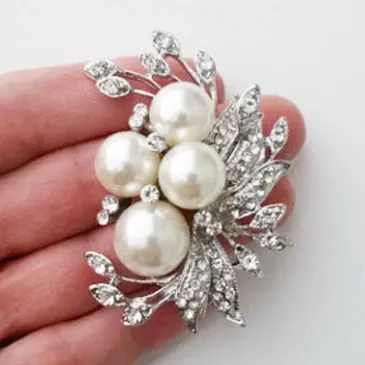 Pearl Brooch Pin