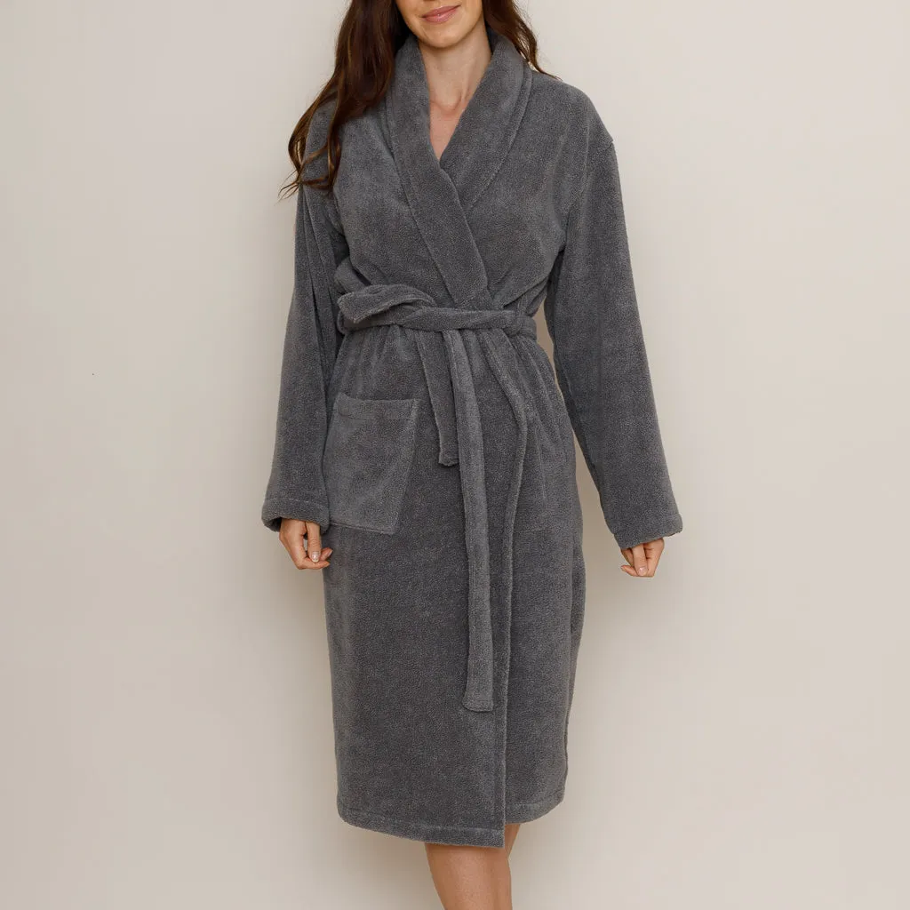 Plush Cotton Bath Robe