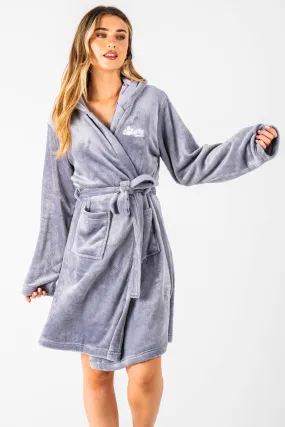 Primrose Dressing Gown - Grey