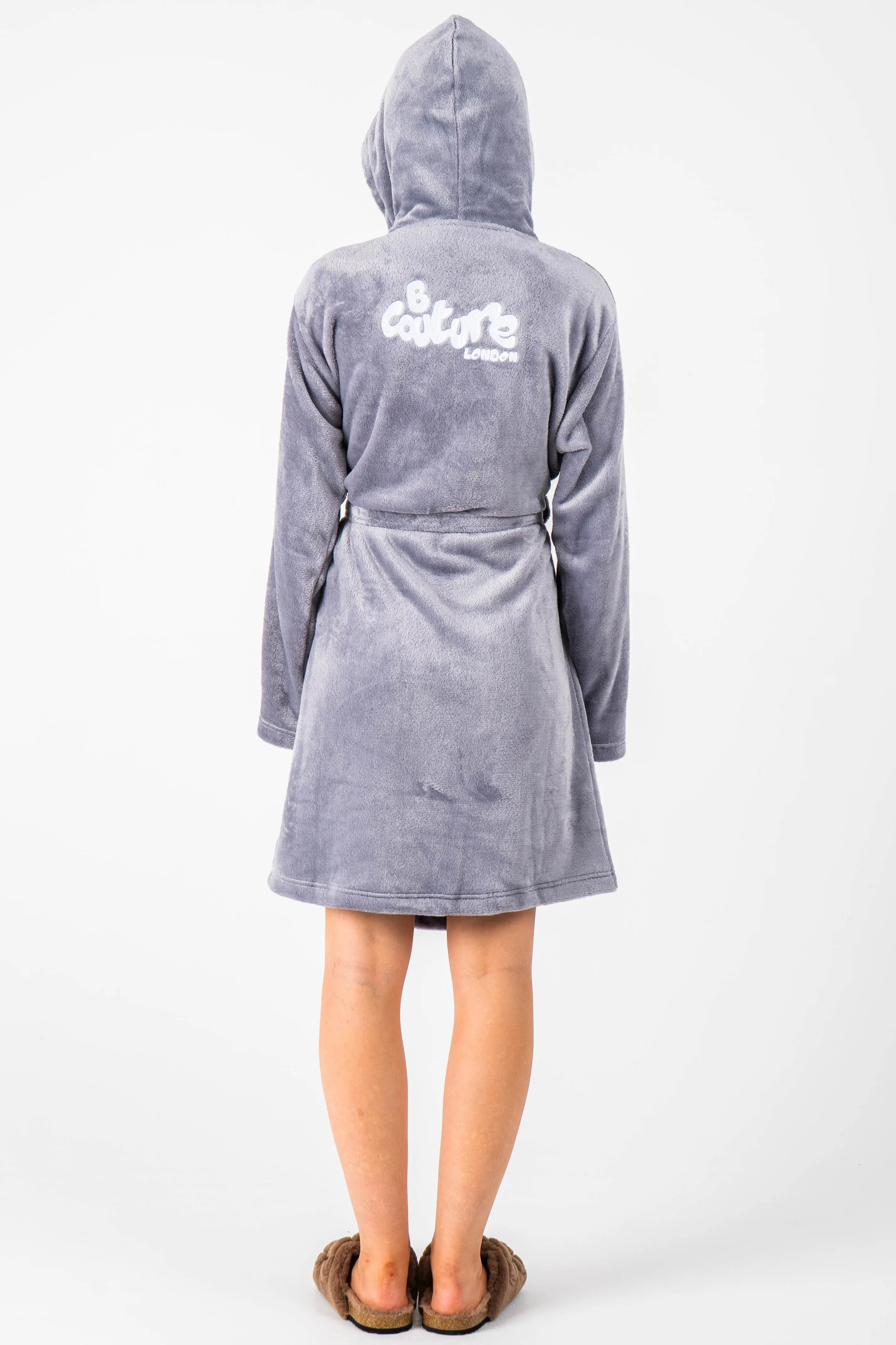 Primrose Dressing Gown - Grey