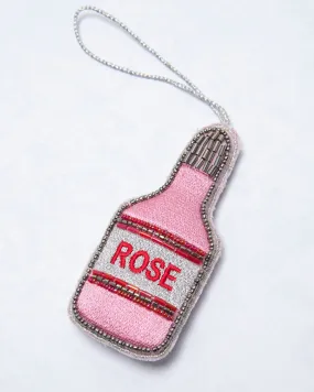 Rose Bottle - Rose Bottle Embellished Ornaments - Skippy Cotton