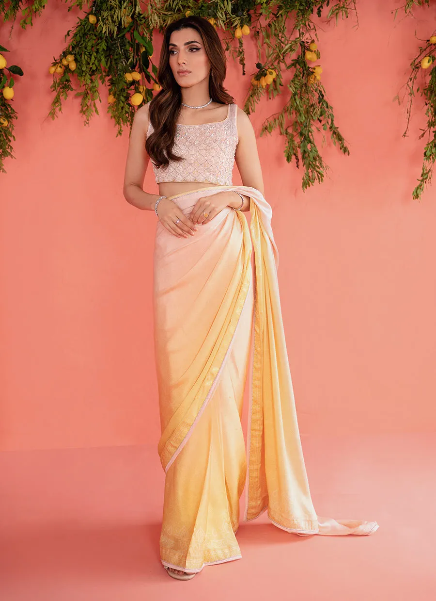 Rumi Charmeuse Saree