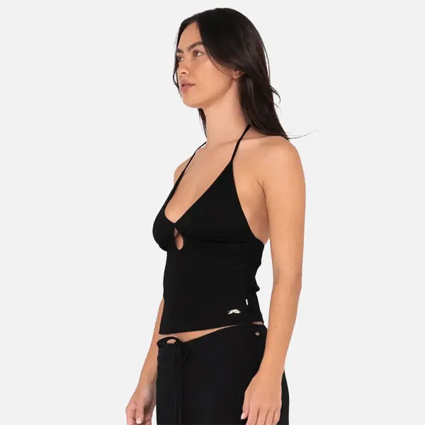 Rusty Emma Cut Out Skimmer Tank - Black