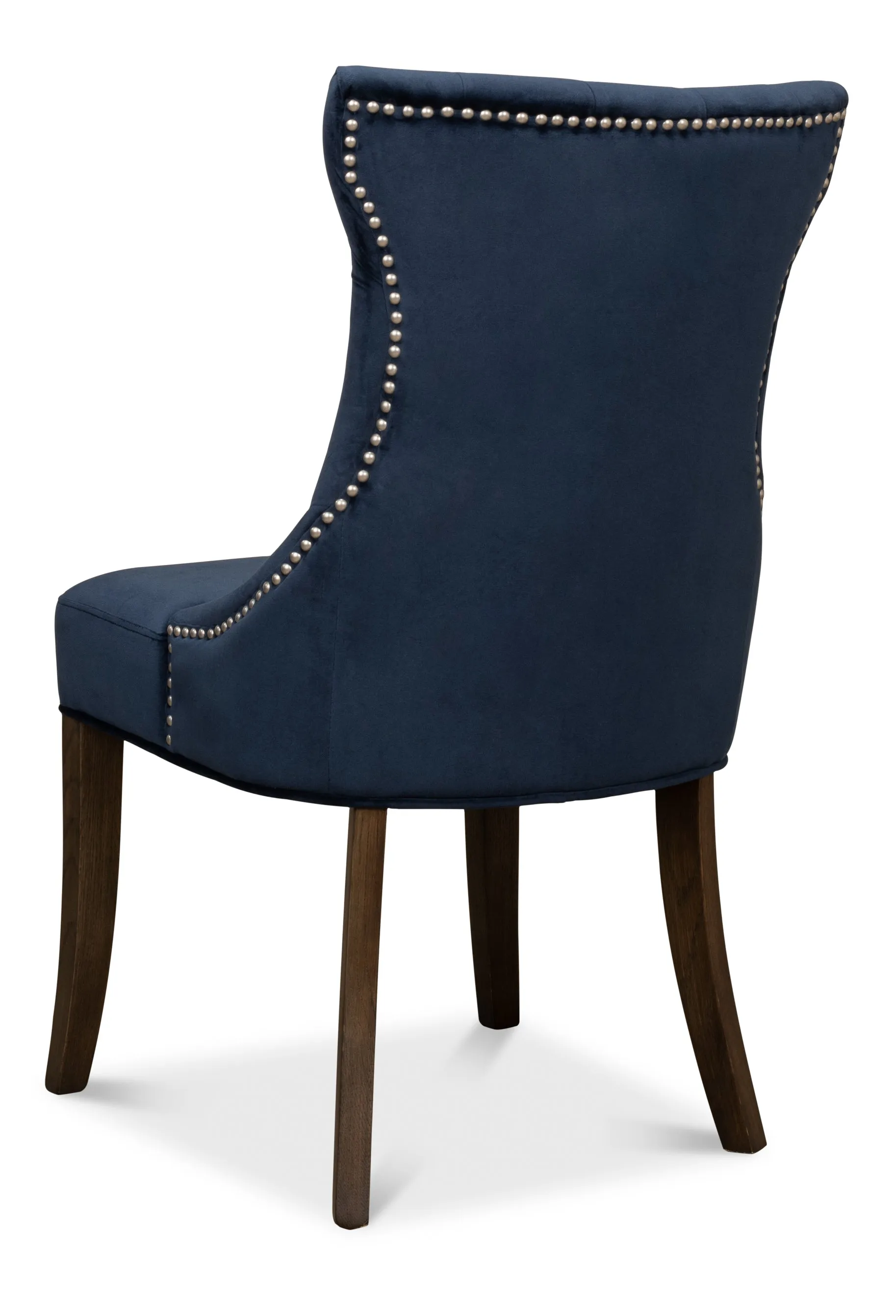 Sarreid - Sophie Side Chair  Blue Velvet - Blue - Transitional - set of 2