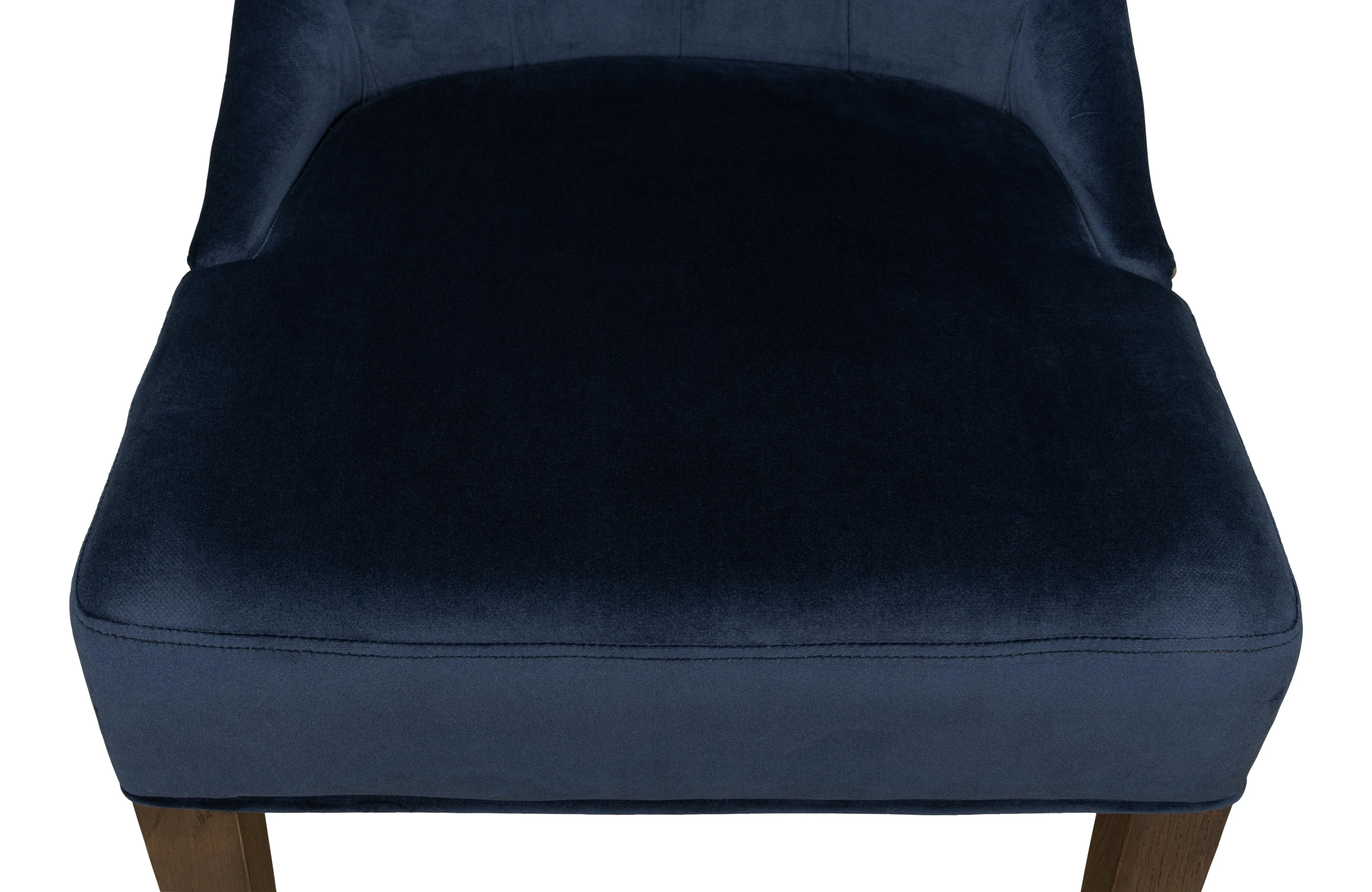 Sarreid - Sophie Side Chair  Blue Velvet - Blue - Transitional - set of 2