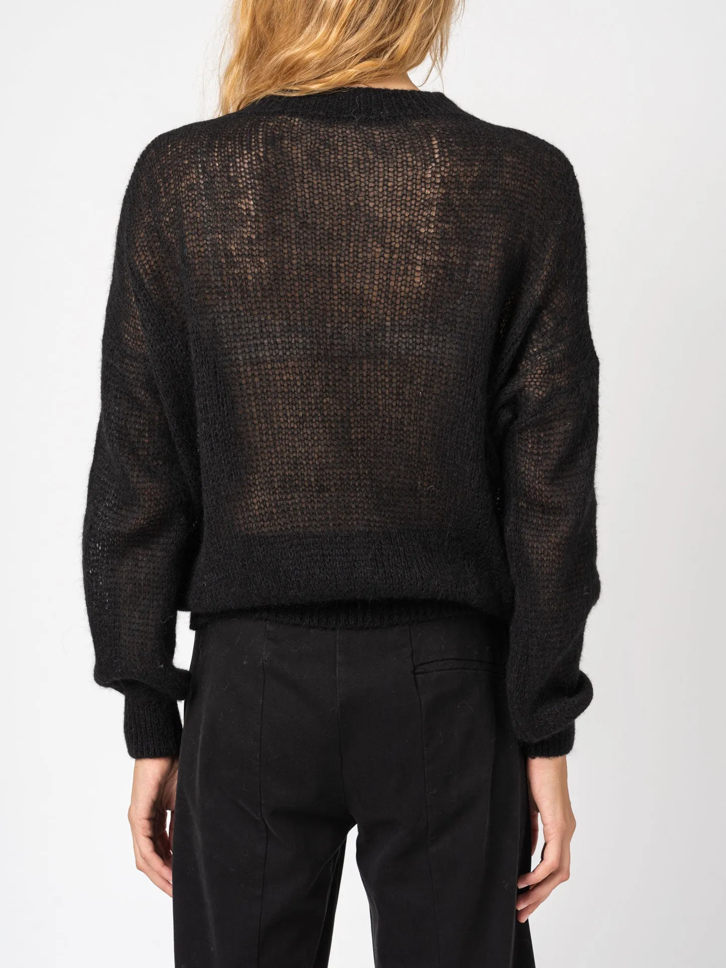 Sheer Knit Sweater