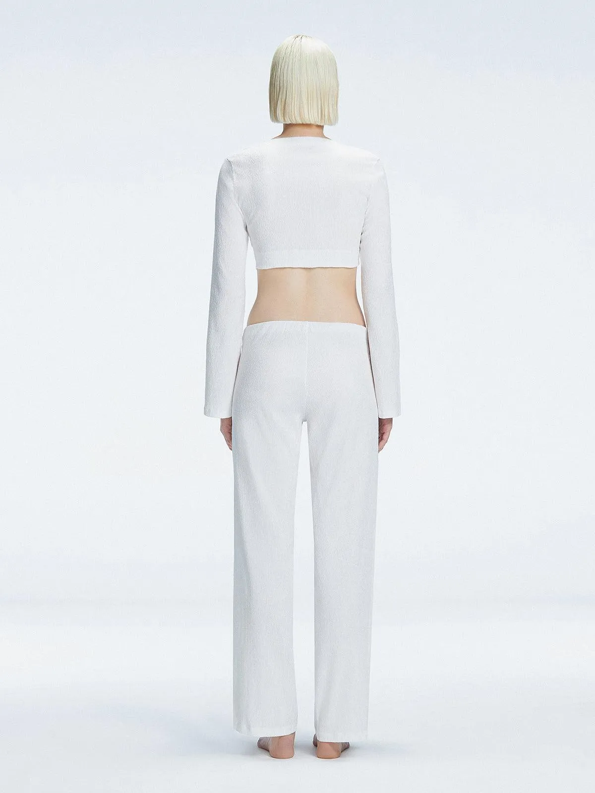 Sirenia White Top and Helena White Pants