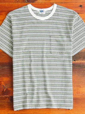 Stripe T-Shirt in Green