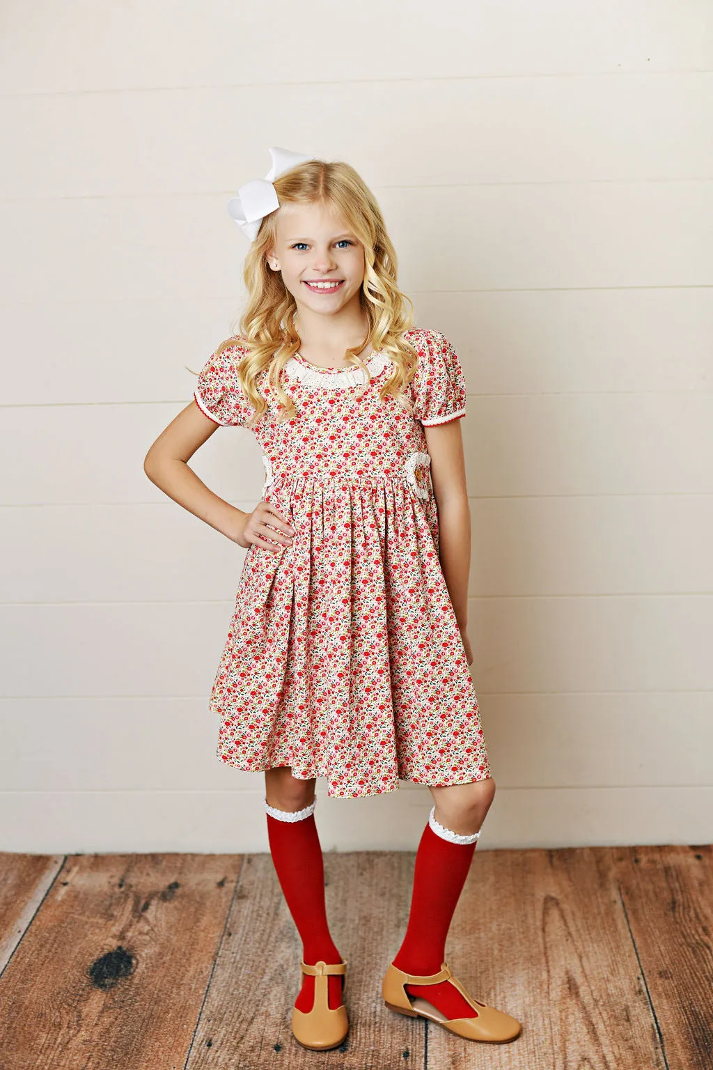 Swoon Baby Gwen Eyelet Trim Dress