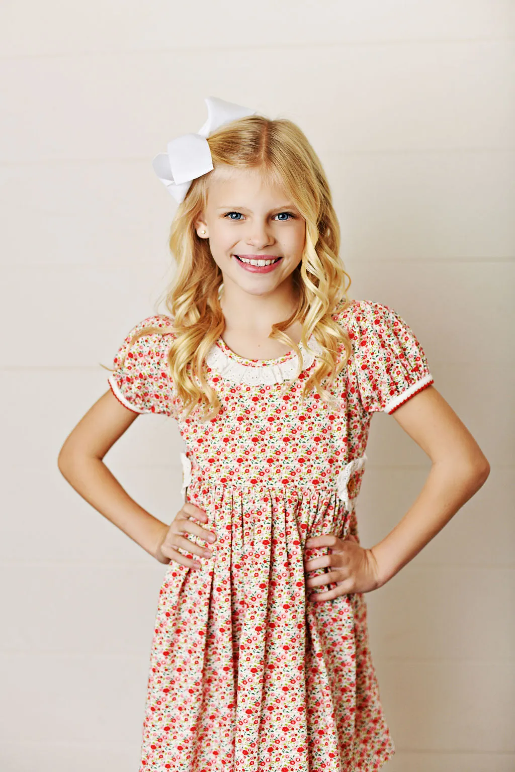 Swoon Baby Gwen Eyelet Trim Dress