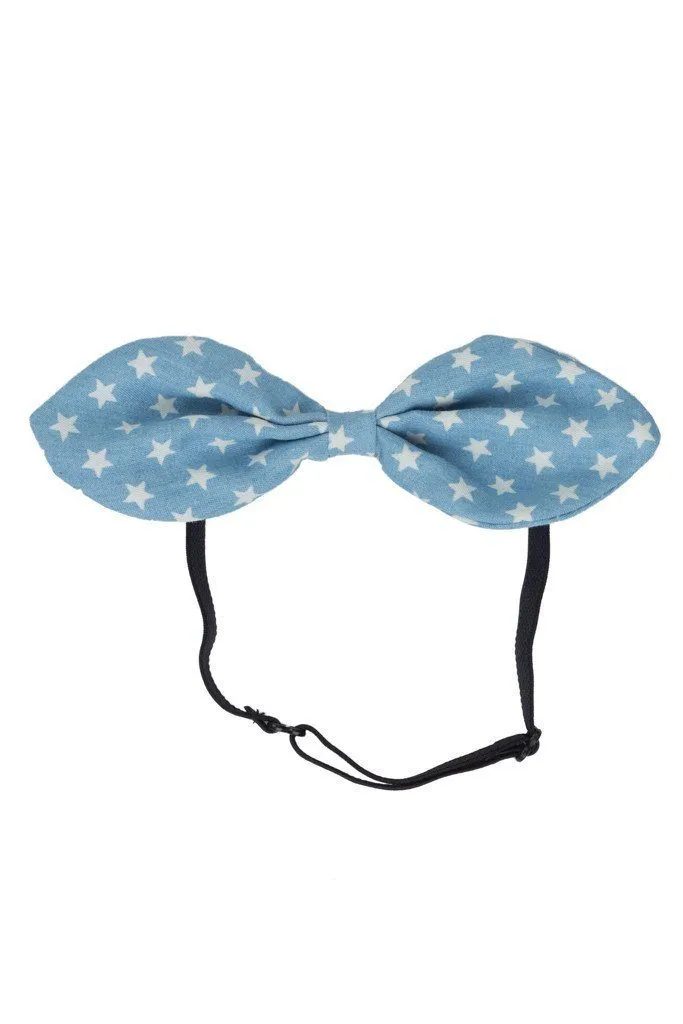 The Perfect Bow Wrap - Light Star Denim