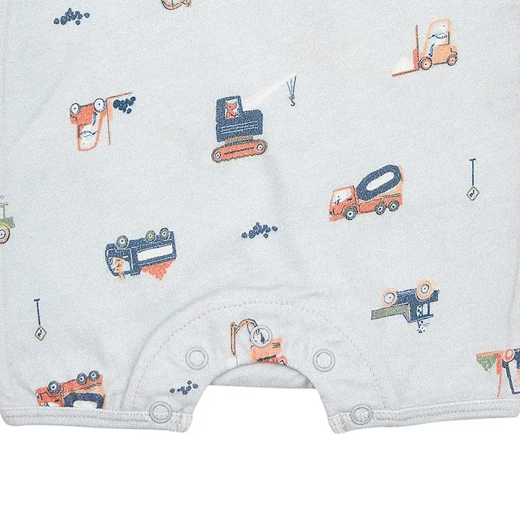 TOSHI ONESIE SHORT SLEEVE LITTLE DIGGERS