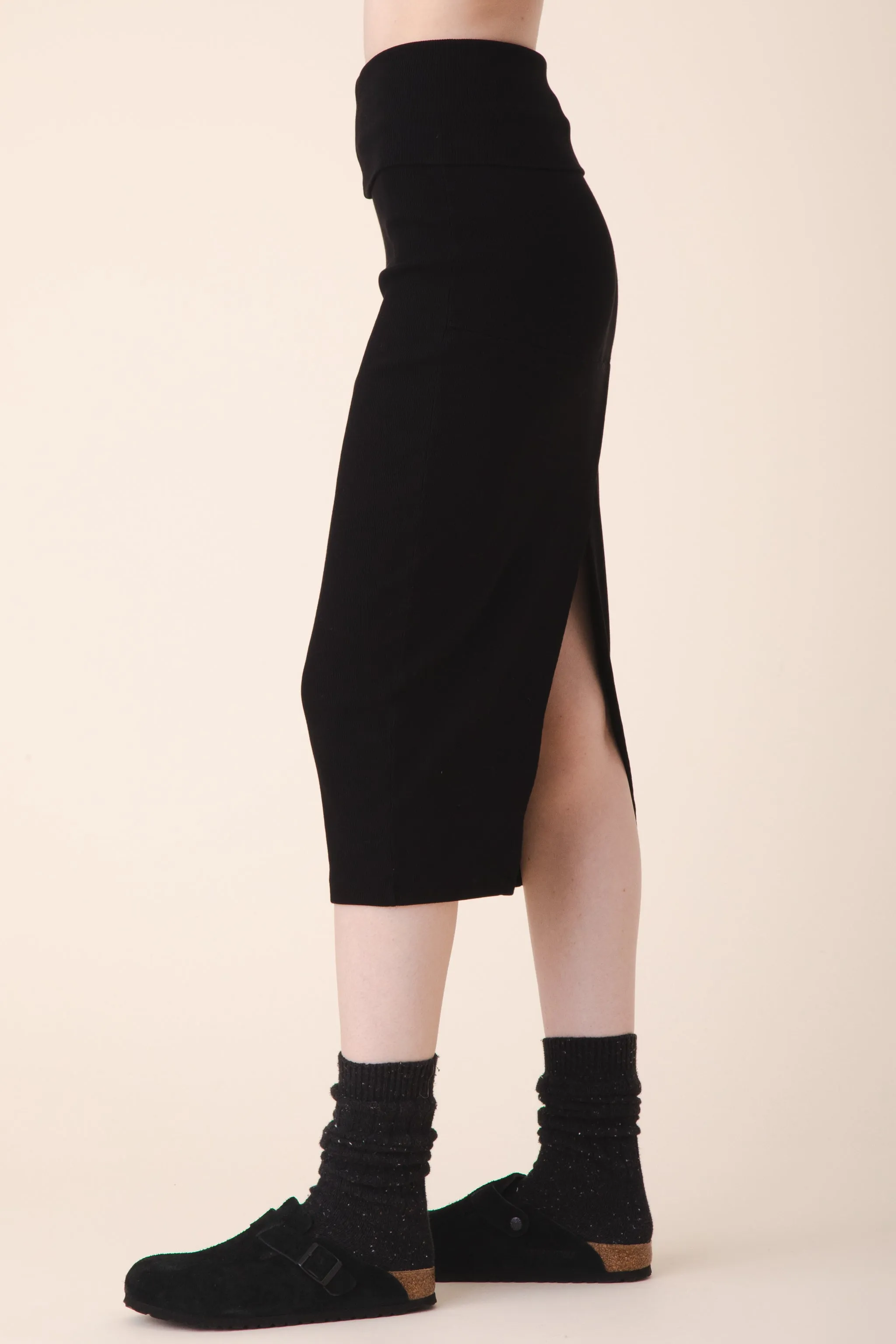 Vortex Skirt in Black